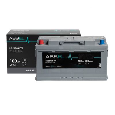 Аккумулятор 6СТ-100 SLI ABSEL SELECTION EVO зал. (Китай) (Абсел)