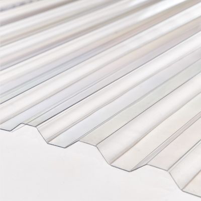 Поликарбонат монолитный трапеция, 1,3x1050x6000 мм, бронза темная, Кинпласт, Тверская обл.