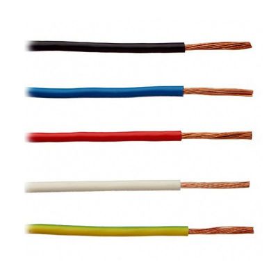 Провод ПВ3 (ПуГВ) нг(А)-LS 1,5, белый, БРЭКС, бухта 200 м