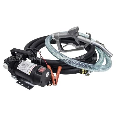 Насос непогружной (24В., 50 л/мин., фильтр, шланги, пистолет) для перекачки дизельного топлива, керосина (СТАНДАРТ-М БАК.11015 "БелАвтоКомплект") электрический, 24 Вольт