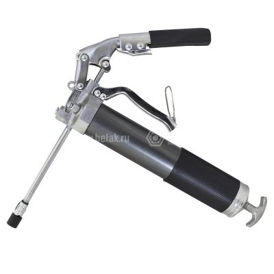 Шприц плунжерный рычажно-плунжерный пистолетного типа однорукий (500 мл.) под тубу + ручное наполнение., КОМБИНИРОВАННЫЙ, с трубкой и наконечником ("БелАвтоКомплект") БАК.90510