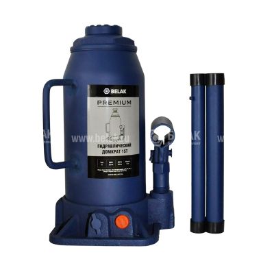 Домкрат бутылочный (15,0 тн., 230-460 мм.) гидравлический, серия PREMIUM ("БелАвтоКомплект") BAK.30018
