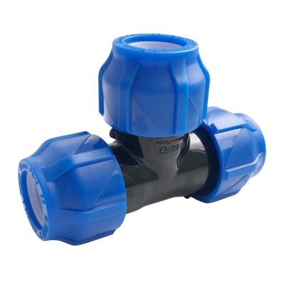 Тройник соединительный компрессионный 75 мм, Valfex, Россия