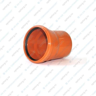 Отвод ПП для наружной канализации D=200 мм, угол 30°, Flextron, г. Москва, Россия