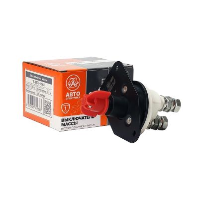 15.3737-12 AE ВЫКЛЮЧАТЕЛЬ МАССЫ (ручной, 3-х контактный) 12-24 В (взамен ВМ 1212.3737-05) МТЗ АвтоЭлектрика