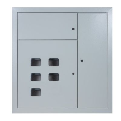 Корпус щита этажного 5кв. модификация 3 Народный (1010*950*160) , ниша 920*860*140 TDM (SQ0905-1339)