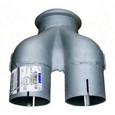 54115-1203035-05 ТРОЙНИК ПРИЕМНЫХ ТРУБ Евро (под хомут) ПАО КАМАЗ