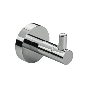 Крючок одинарный, хром, 79113, GFmark, Санакс