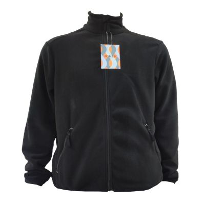 Кофта флисовая мужская "JOKER" р.60-62(120-124) XXL, цв.черный арт. JF-01