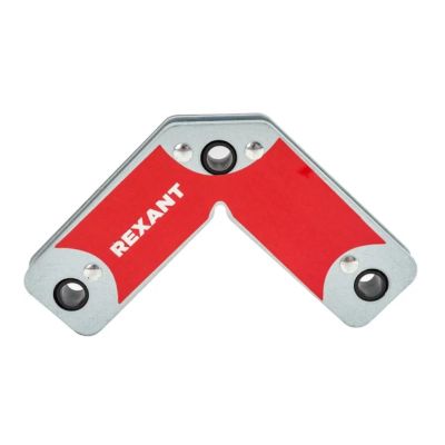 Магнитный угольник-держатель для сварки 4 угла усилие до 11,3 кг. REXANT 12-4839
