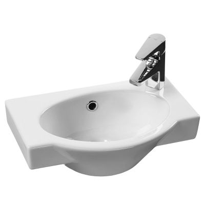 Раковина Форум 45 правая, с отверстием, без пьедестала, 455x290 мм, г. Чебоксары