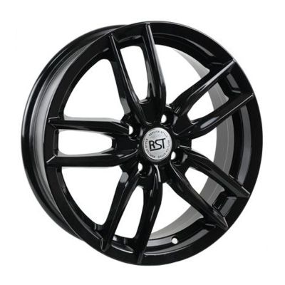 Диск литой RST R076 6,0Jx16H2 4/100 ET48 D54,1 BL (черный), без крепежа