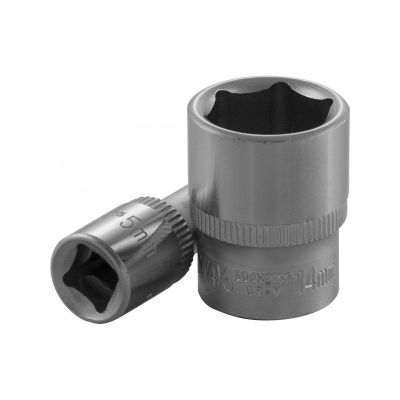 Головка торцевая глубокая  13мм 1/4" Jonnesway S04HD2113