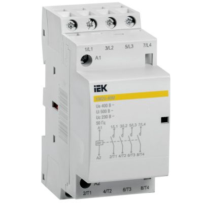 Контактор модульный КМ20-40М AC IEK (MKK11-20-40)
