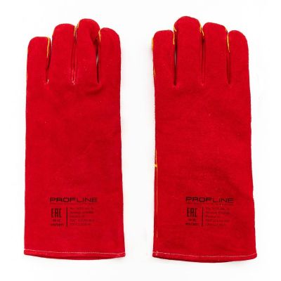 Краги сварщика, утепленные, термозащитные, спилковые "ProfLineSpecialist" 