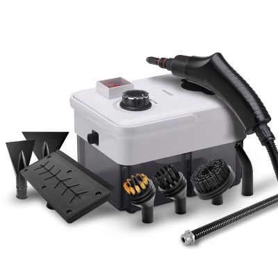 Пароочиститель CENTEK CT-9401 (белый) 2200 Вт, 3,5 бар, 1,5 л, 55 гр/мин, 15 аксессуаров