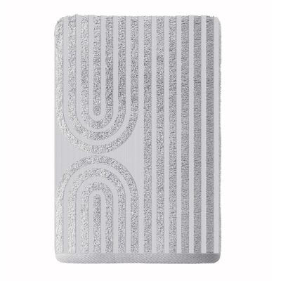 Полотенце махровое Волшебная ночь "Arco" 50*90см цв.холодный серый