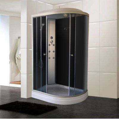 Душевая кабина 1200x800x2150 мм, ODA ODA 8037А L т/с f(120*80) н/п, Китай