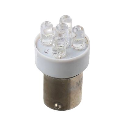 СВЕТОДИОД (А12-21) (12T15-W\5LED, 203107) УКАЗАТЕЛЕЙ ПОВОРОТОВ, СТОПОВ (5 с/д) 12 В. (203107)