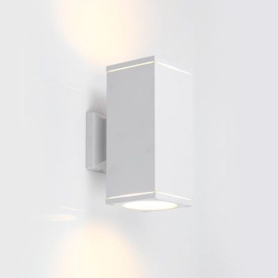 Светильник  "Кватро" General (662263) 2GX53 для фасадной подсветки белый IP65