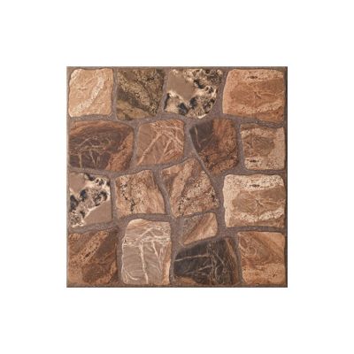 Керамогранит глаз. рельефная  298x298 мм, 8 мм, "Vilio" 17283 коричневый сорт 1  Cersanit