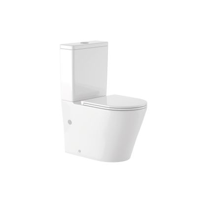 Унитаз-компакт Redo MIRAGE Tornado горизонтальный выпуск, двухрежимная арматура, нижний  подвод, сиденье