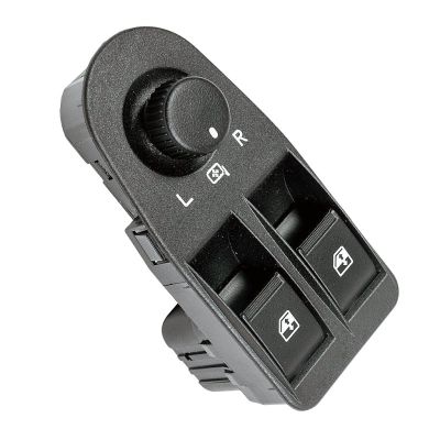 354.3769-01 БЛОК УПРАВЛЕНИЯ СТЕКЛОПОДЪЕМНИКАМИ/ЗЕРКАЛАМИ (2-х клавишн.)  КАМАЗ, МАЗ 24 В.