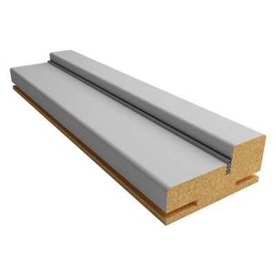 Брус коробочный телескоп. 30x70x2070 мм, ПВХ-пленка/серый эмалит, "ВДК", г. Владимир