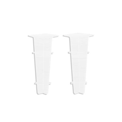 Угол внутренний к плинтусу 78 мм, Белый айсберг 17, (упаковка-2шт), Grace, Cardinal