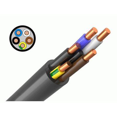 Кабель ВВГнг(А)-LS 5x16, БРЭКС, барабан