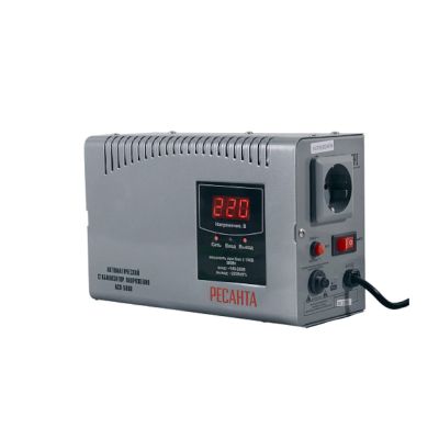 Стабилизатор напряжения Ресанта АСН-500H, настенный, релейный, однофазный, 220 В