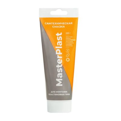 Смазка для канализационных труб MasterPlast (250 г), туба ИС.131740