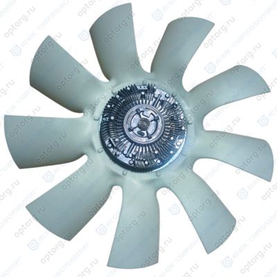 8481.1318006 020005628 Муфта вязкостная (в сборе с крыльчаткой, 660 мм, 9 лопастей) двиг. ТМЗ к/о