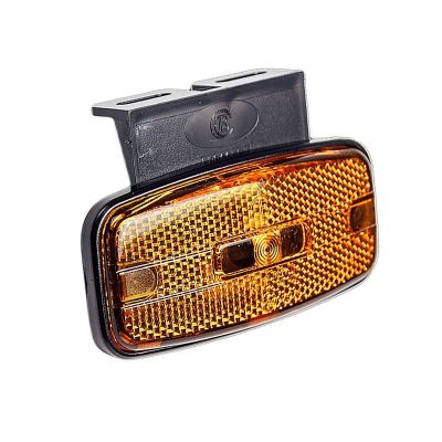 ГФ-1.25К КВ УКАЗАТЕЛЬ ГАБАРИТА (с кронштейном, без овального разъема, W=50 мм.) желтый