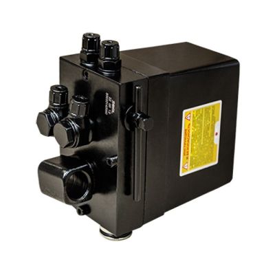 50033162060  Насос подъема кабины двухконтурный ("SORL") (4310-5004010, КТС40-506.900-К3, КТС40506900К3) опрокидывания