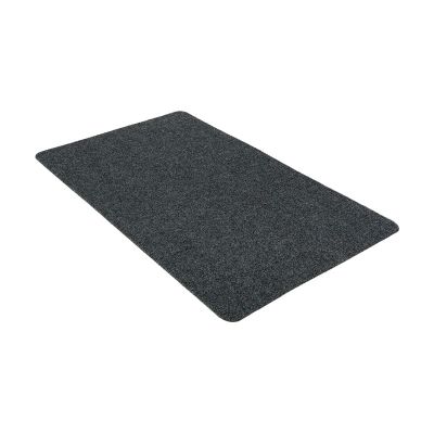 Коврик влаговпитывающий icarpet ПРАКТИК антискользящий 40х60 серый 01