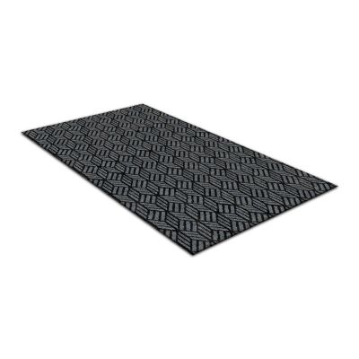 Коврик влаговпитывающий SHAHINTEX Жаккард 60х90 графит 01 S