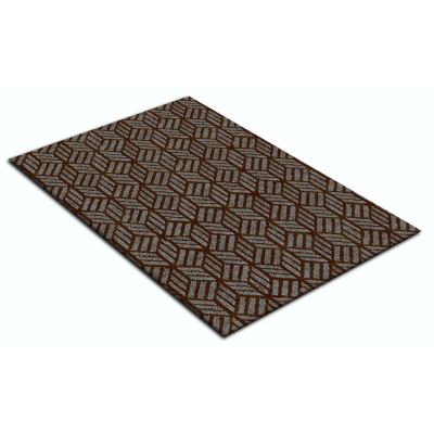 Коврик влаговпитывающий SHAHINTEX Жаккард 60х90 мокко 02 S