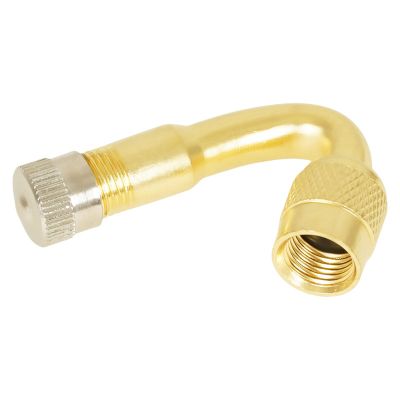 Удлинитель вентиля загнутый  45* (угловой, латунь) "AIRLINE" (ATRV046)