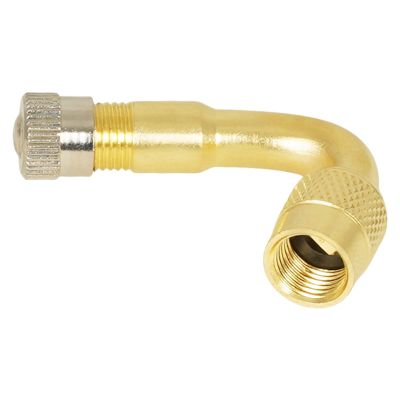 Удлинитель вентиля загнутый  67* (угловой, латунь) "AIRLINE" (ATRV047)