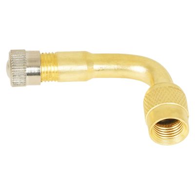 Удлинитель вентиля загнутый  90* (угловой, латунь) "AIRLINE" (ATRV048)