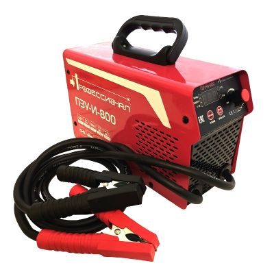 Устройство пуско-зарядное ИНВЕРТОРНОЕ (12/24 В., пуск 500А., заряд до 50А.) ("ПРОФЕССИОНАЛ ПЗУ-И-800")