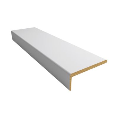 Наличник гладкий телескоп. 8x70x2150 мм, эмаль/тон белый, "ВДК", г. Владимир