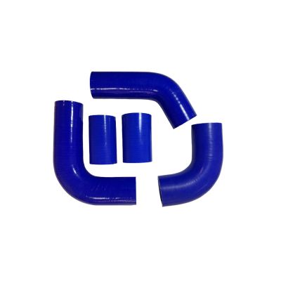 Комплект патрубков радиатора силикон.,451-1303000-01 УАЗ 452/469 дв. 4218 100л.с. (5шт), (CARUM)