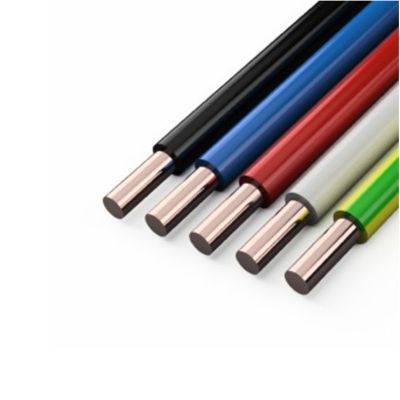 Провод ПВ1 (ПуВ) нг-(А)LS 6,0, синий, БРЭКС, бухта 200 м