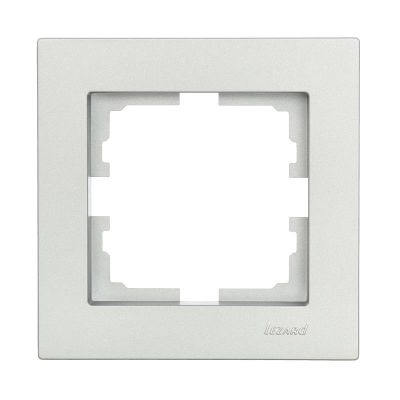Рамка VESNA 742-3500-146 1-ая гориз. платина LEZARD 