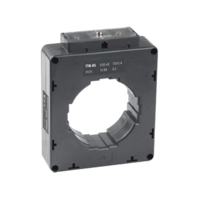 Трансформатор тока ТТИ-85 1000/5А 15ВА класс 0,5 МПИ08 IEK (ITT50-2-15-1000-08)