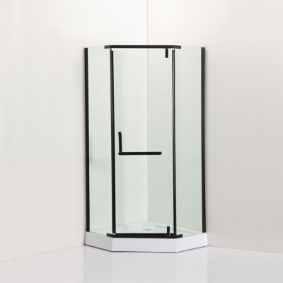 Душевое ограждение ATRIZE 1022/23, 900x900x2030 мм, без поддона, прозрачное стекло 8 мм, Китай