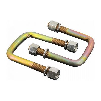 RG3302-70-2902408 Стремянка передней рессоры в сборе цинк для а/м  Г-3302  п/пр, Next, 3310  L-110мм (кт.2шт.) Riginal