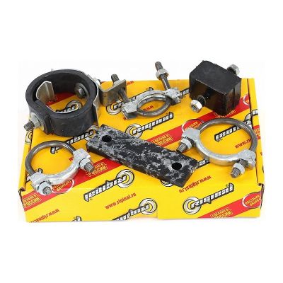 RG452-1203000 Комплект установочный глушителя для а/м УАЗ-452 с карбюр.дв. до 2000 г.в.(грузовой ряд) Riginal